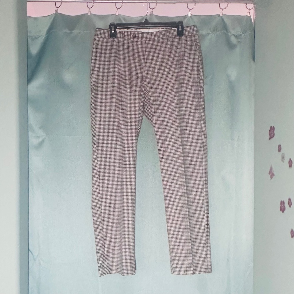Lauren- brown-black checked pants